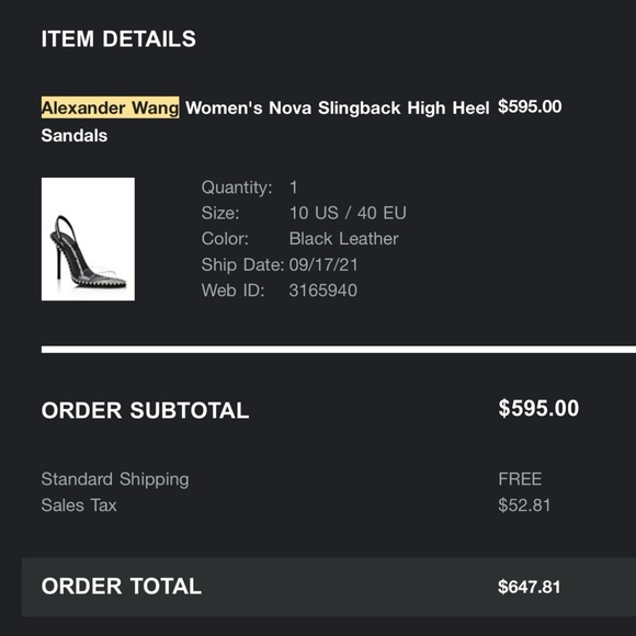 Alexander Wang Nova Slingback heels - Picture 5 of 5